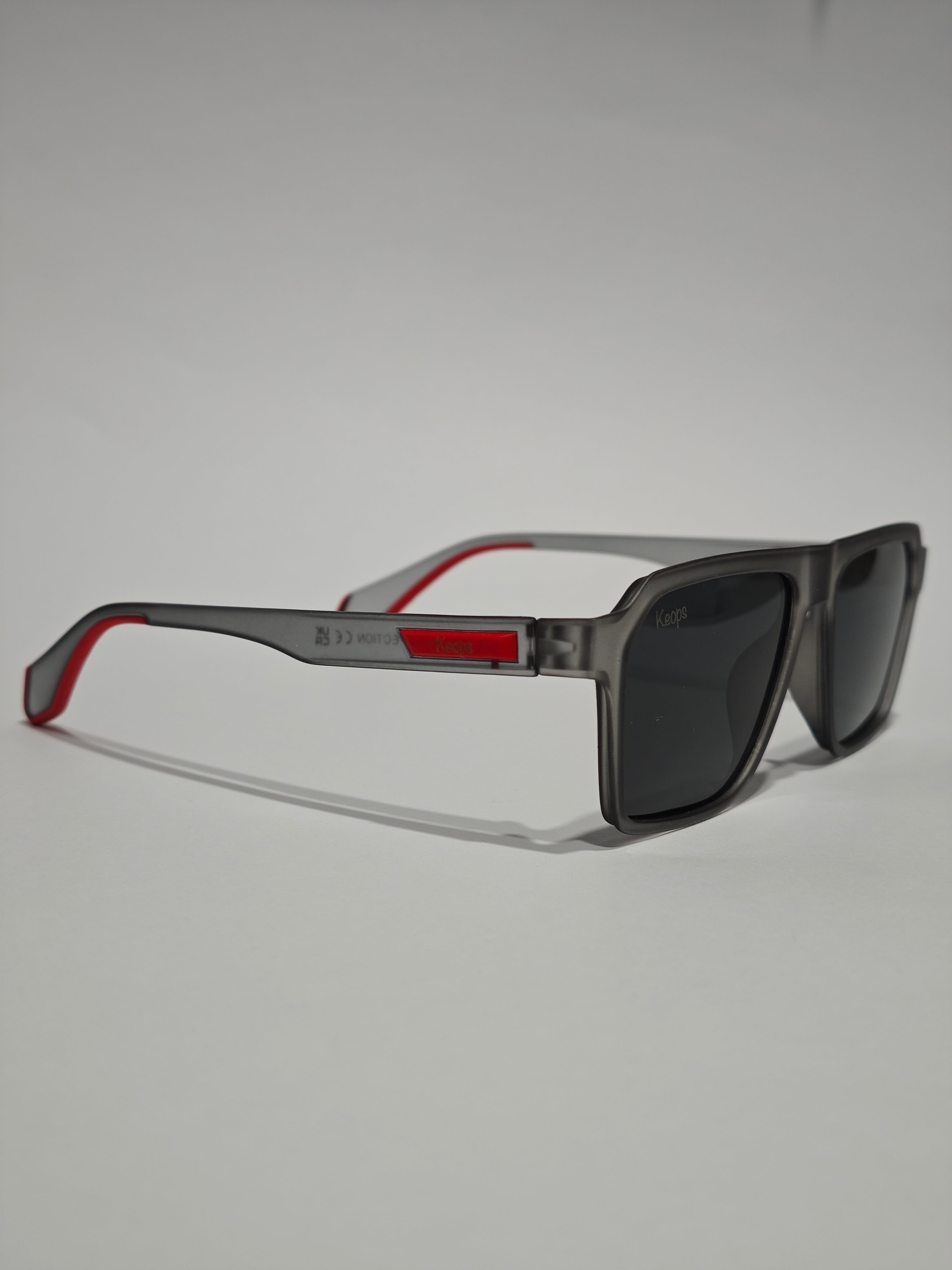 SPEC GREY / RED